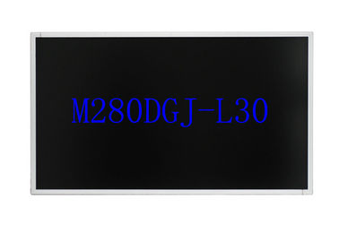 4 panneau M280DGJ résolution de pixels de L30 3840 * 2160 de l'affichage à cristaux liquides TV en verre des ficelles WLED