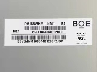 Verre Oled BOE DV185WHM-NM1 250cd/M2 de panneau d'affichage à cristaux liquides de Signage de 84PPI Digital