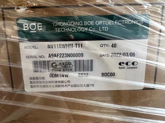 acheter BOE 135PPI Panneau d'affichage LCD 11,6 pouces NV116WHM-T11 1366 × 768Pixels online manufacture