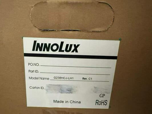 Un bon prix. Panneau LCD Innolux de 23,8 pouces avec 1920x1080 pixels Résolution 1000cd/m2 Luminosité et interface à 30 broches Affichage LCD industriel en ligne