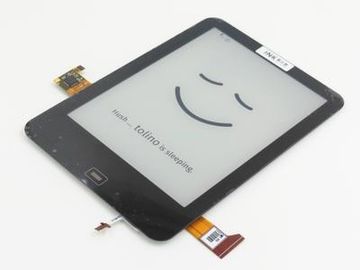 Moniteur d' écran d' encre E de 6 pouces, écran LCD ED060XH5 E avec écran tactile rétroéclairé / cadre