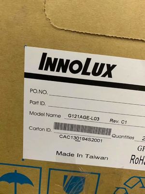 Un bon prix. 12.1 pouces 800*600 pixels 450cd/m2 Affichage LCD industriel Panneau TFT-LCD avec connecteur 20 broches en ligne