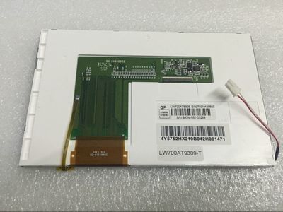Un bon prix. Écran LCD pour voiture Chi Hsin Innolux 7 pouces modèle LW700AT9009 avec 800*480 pixels, 250cd/m² de luminosité et connecteur 60 broches en ligne