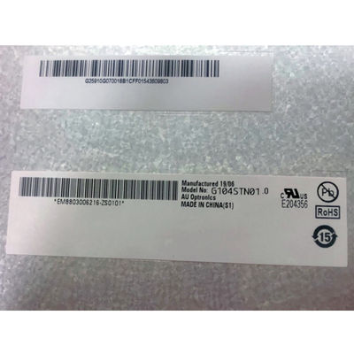 Un bon prix. 800×600 96PPI 230cd/M2 AUO 10,4 pouces Affichage LCD industriel G104SN03 V1 en ligne