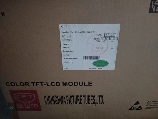 5.7 pouces écran LCD industriel 40 broches 139PPI CLAA057VC01CW